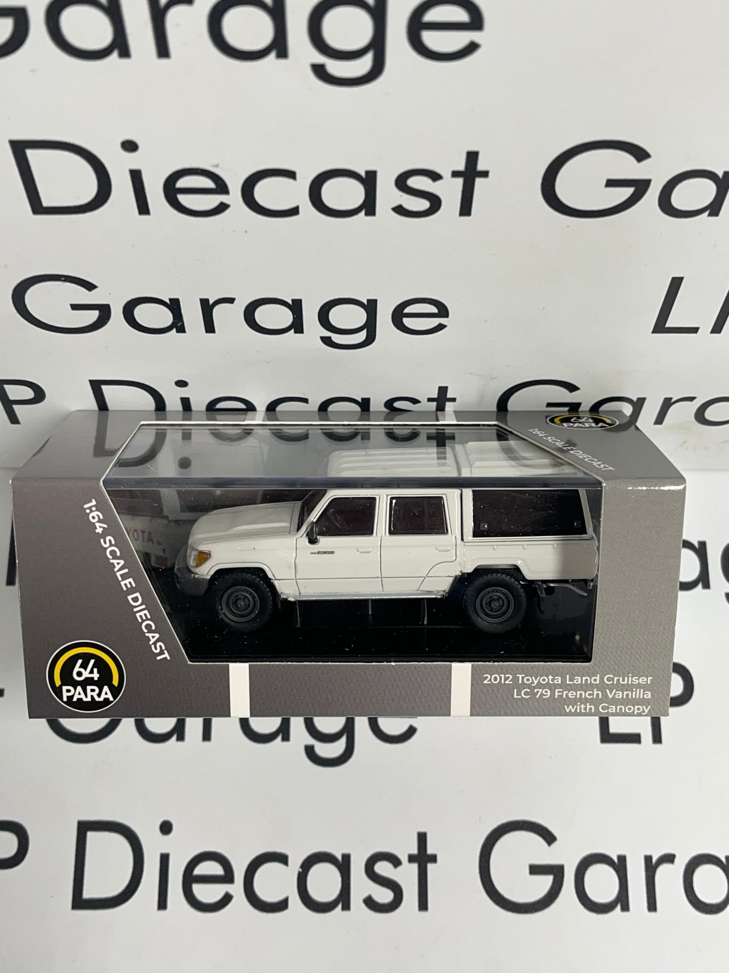 PARAGON MODELS 2012 Toyota Land Cruiser LC79 French Vanilla 1:64 Diecast