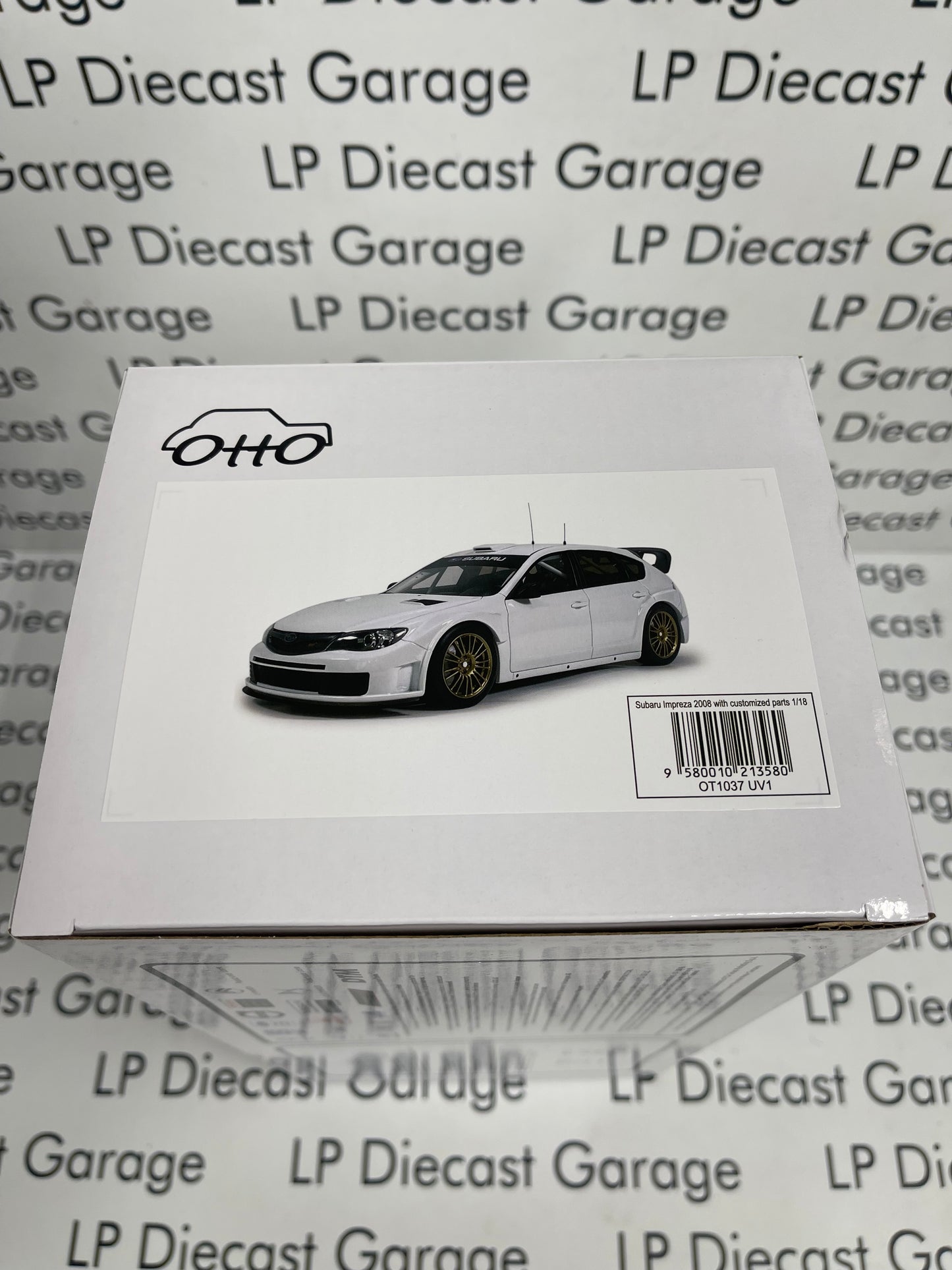 OTTO MOBILE 2008 Subaru Impreza w/ Customized Parts 1:18 Scale Resin Model OT1037