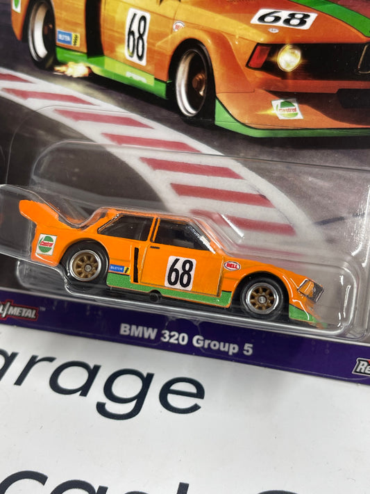 HOT WHEELS BMW 320 Group 5 Orange Race Day 1:64 Diecast