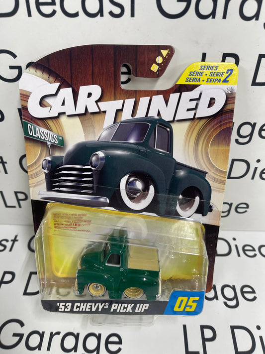 CARTUNED '53 Chevy Pick Up Green Series 2 1:64 Diecast