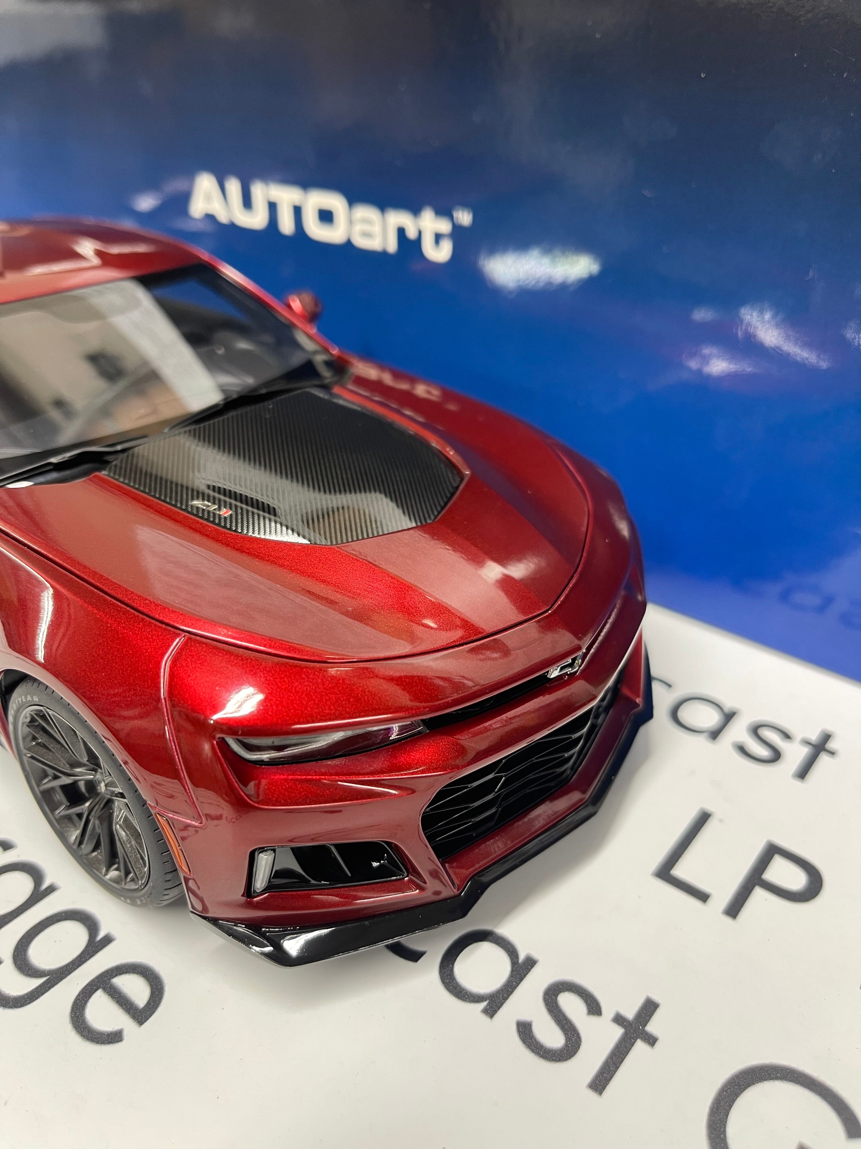 AUTOart 2017 Chevrolet Camaro ZL1 Garmet Red Tintcoat 1:18 Diecast – LP ...