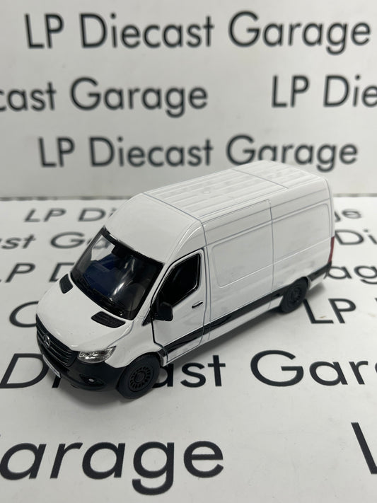 KINSMART Mercedes-Benz Sprinter Van Blank White Diecast 1:48 Scale Diecast "Loose"