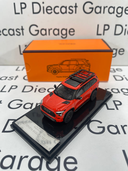 GCD 2024 Toyota Sequoia TRD Pro Orange Solar Octane 1:64 Diecast