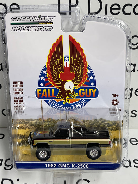 CHROME CHASE GREENLIGHT 1982 GMC K-2500 Fall Guy 1:64 Diecast Hollywood