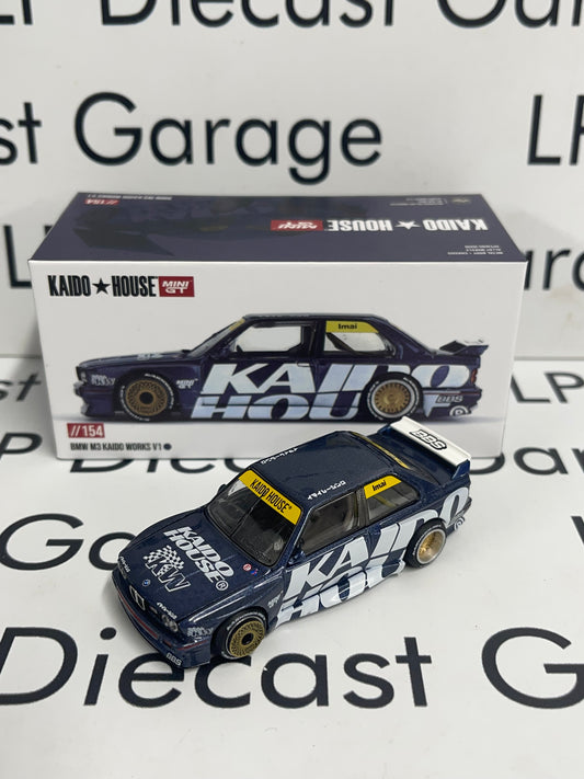 MINI GT KAIDO HOUSE BMW M3 Kaido Works V1 Dark Blue 1:64 Diecast