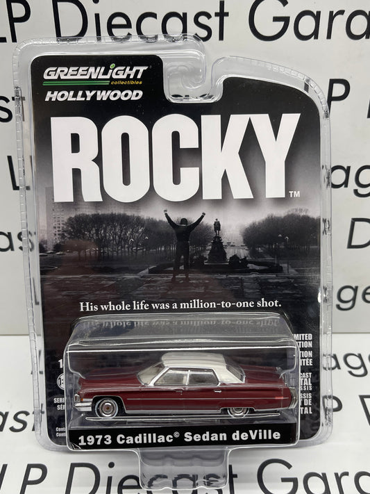 GREENLIGHT 1973 Cadillac Sedan Deville "Rocky" 1:64 Diecast