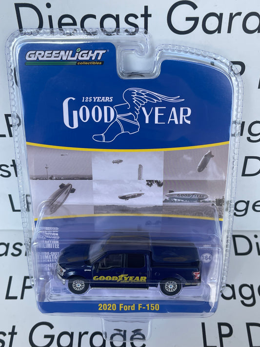 GREENLIGHT 2020 Ford F-150 Truck Good Year Airship Operations Anniversary Edition 1:64 Diecast