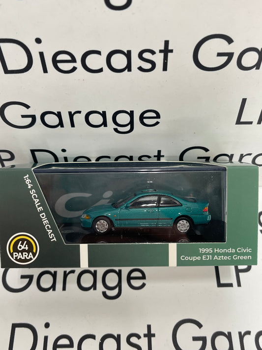 PARAGON MODELS Para 64 1995 Honda Civic EJ1 Aztec Green 1:64 Diecast