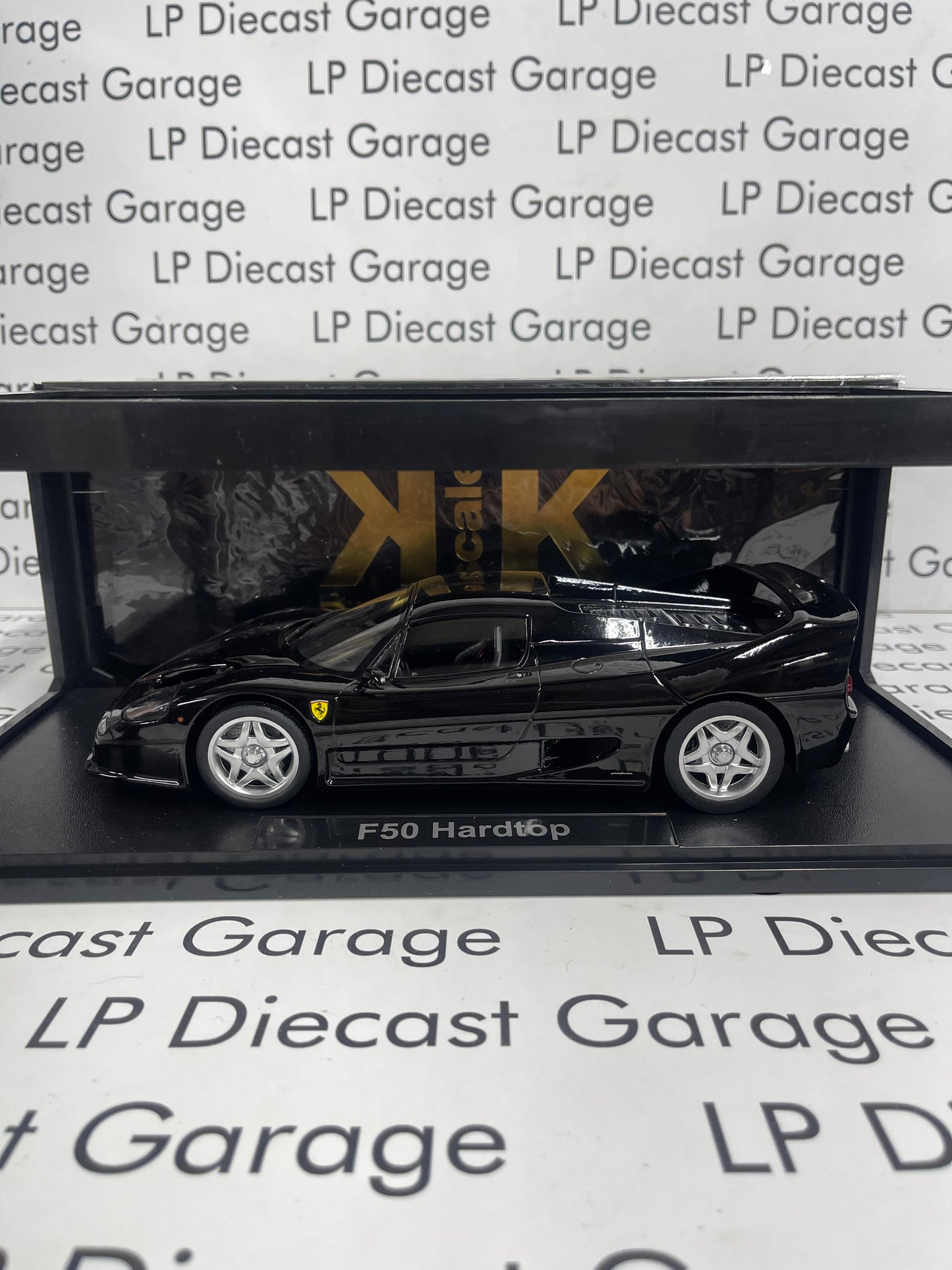 KK Scale 1995 Ferrari F50 Hardtop Black 1:18 Diecast