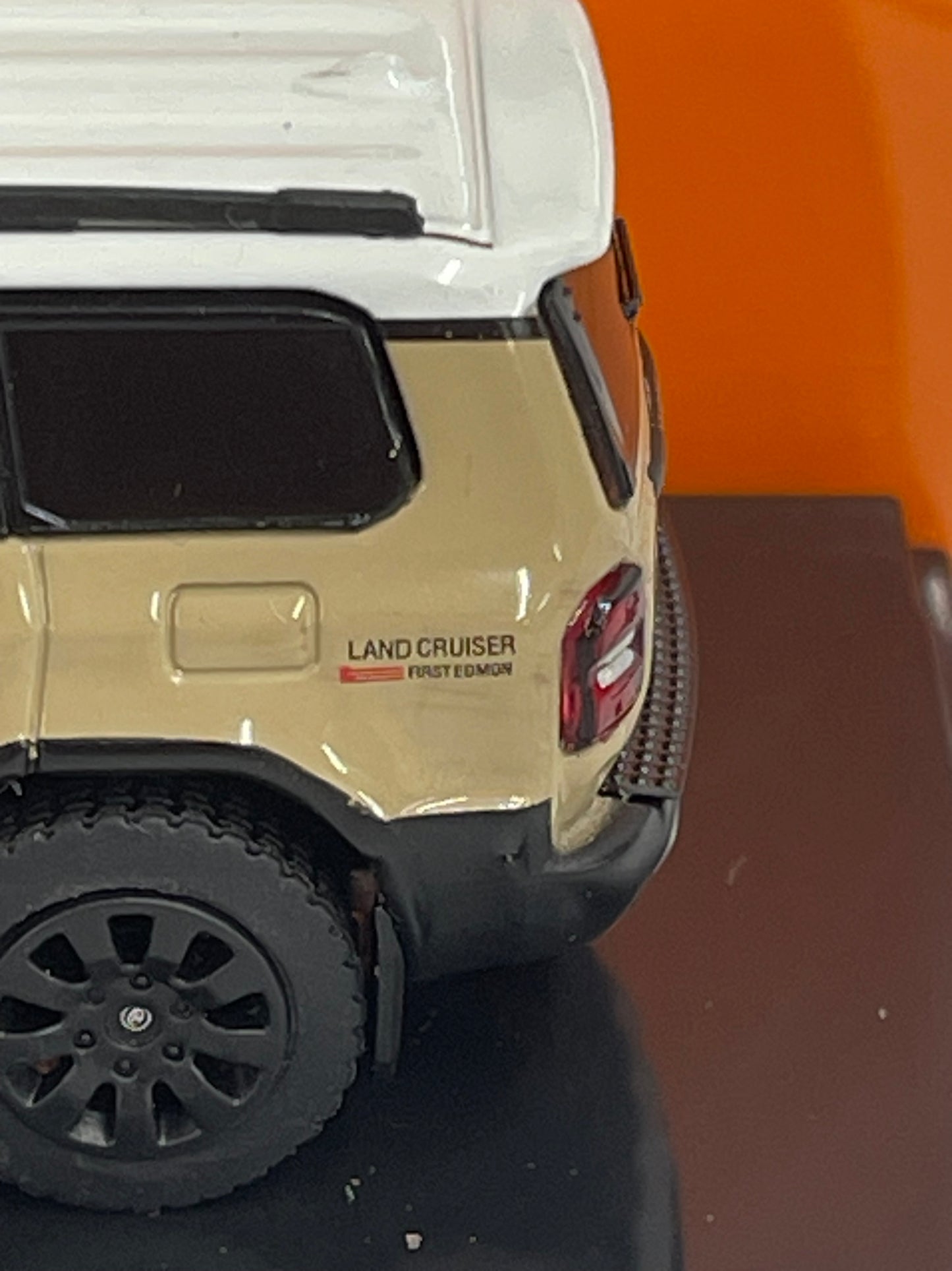 GCD 2024 Toyota Land Cruiser First Edition Tan LHD 1:64 Diecast