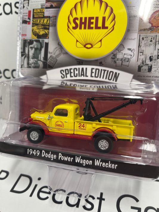 GREENLIGHT 1949 Dodge Power Wagon Wrecker Tow Truck 1:64 Diecast Shell Special Edition