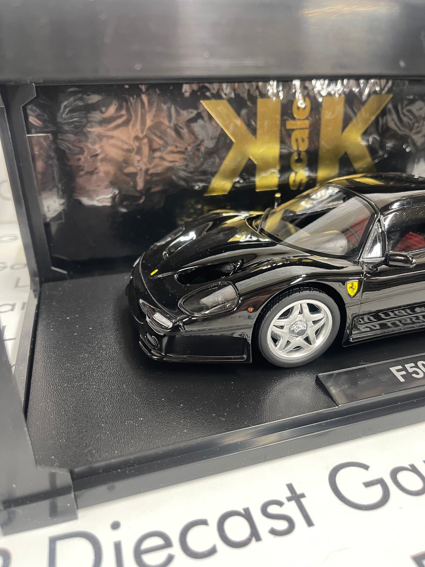 KK Scale 1995 Ferrari F50 Hardtop Black 1:18 Diecast