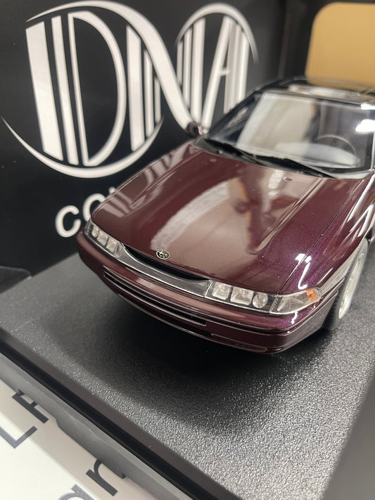 DNA Collectibles 1991 Subaru Alcyone SVX Purple 1:18 Scale Resin Model