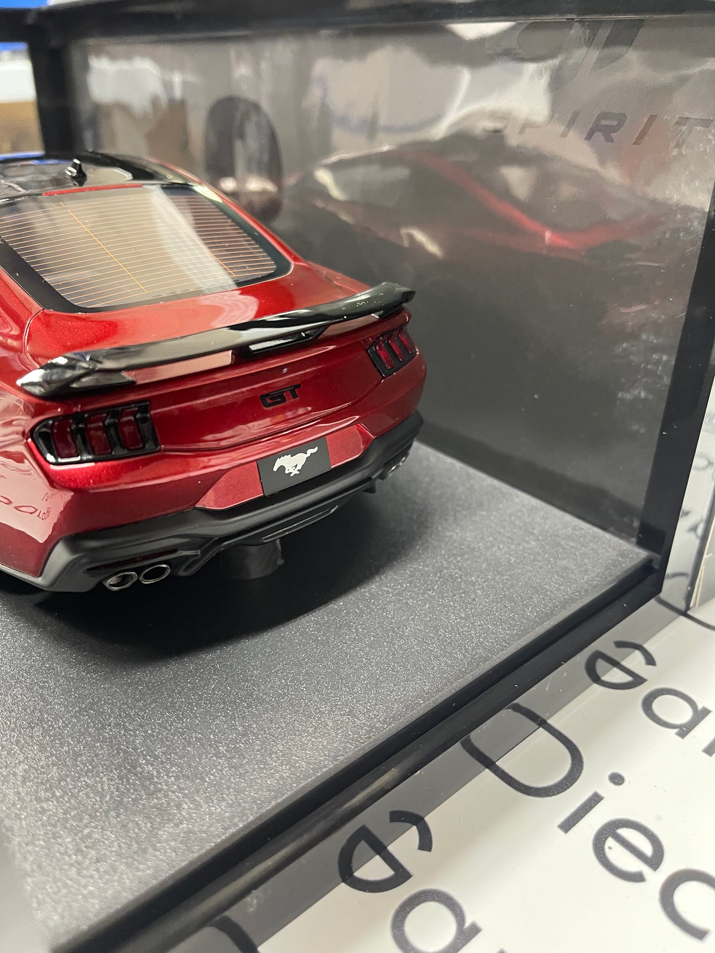 GT SPIRIT 2024 Ford Mustang GT Red 1:18 Resin Model NOT Diecast