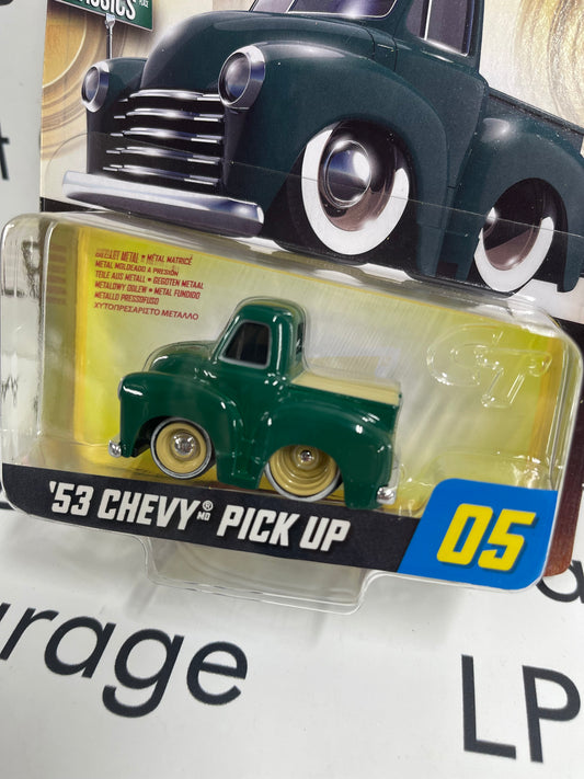 CARTUNED '53 Chevy Pick Up Green Series 2 1:64 Diecast