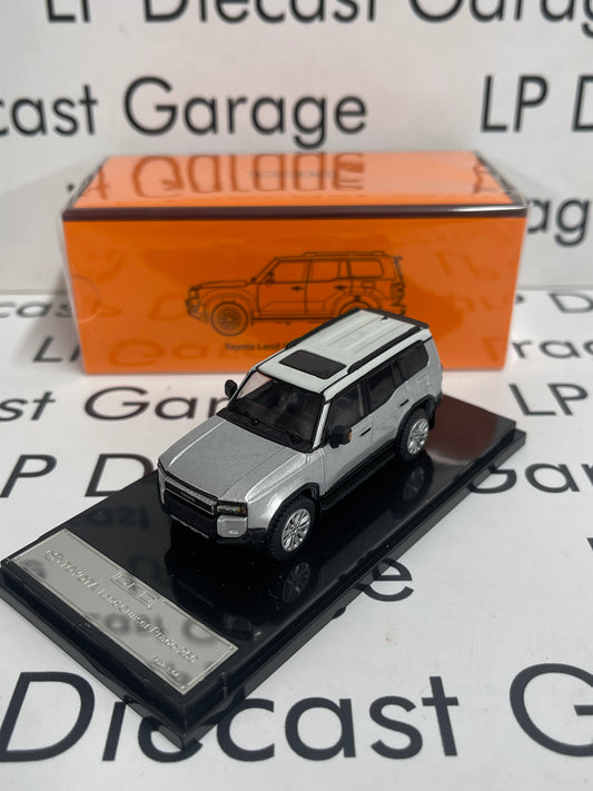 GCD 2024 Toyota Land Cruiser Prado 250 Silver LHD 1:64 Diecast