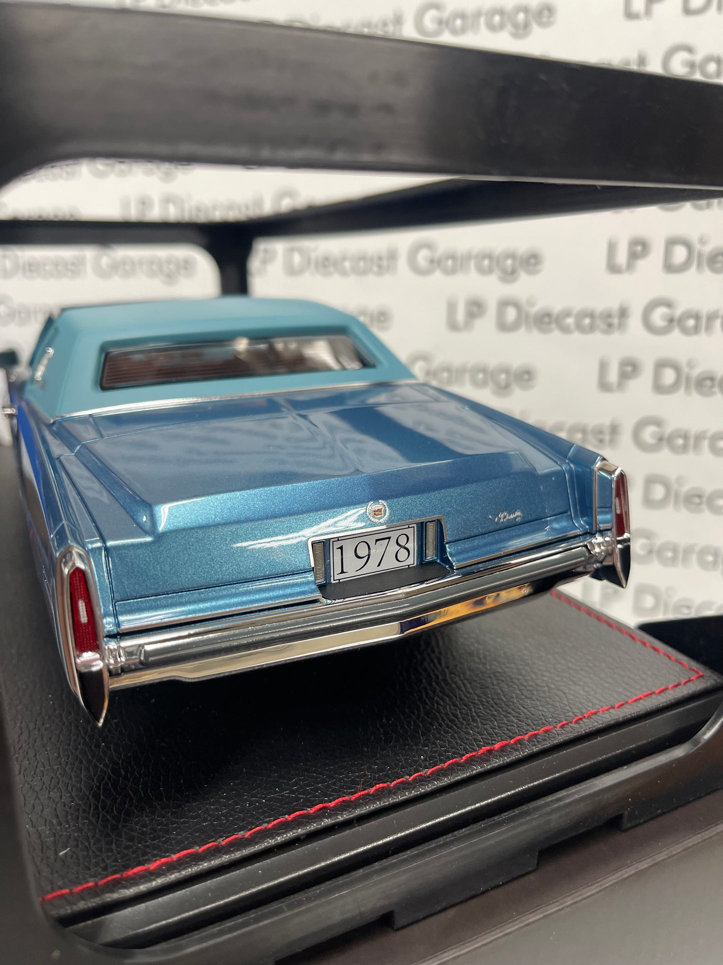 STAMP MODELS 1978 Cadillac Eldorado Biarritz Mediterranean Blue Metallic 1:18 Resin NOT Diecast