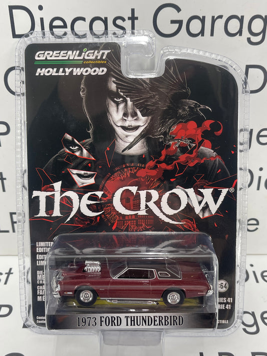 GREENLIGHT 1973 Ford Thunderbird The Crow 1:64 Diecast Hollywood