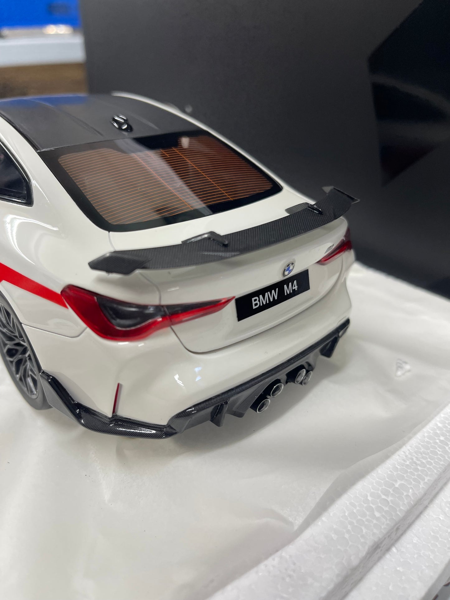 TOP SPEED BMW M4 Performance G82 Alpine White 1:18 Resin NOT Diecast