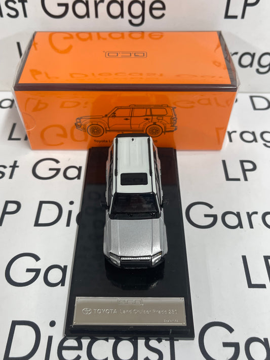 GCD 2024 Toyota Land Cruiser Prado 250 Silver LHD 1:64 Diecast