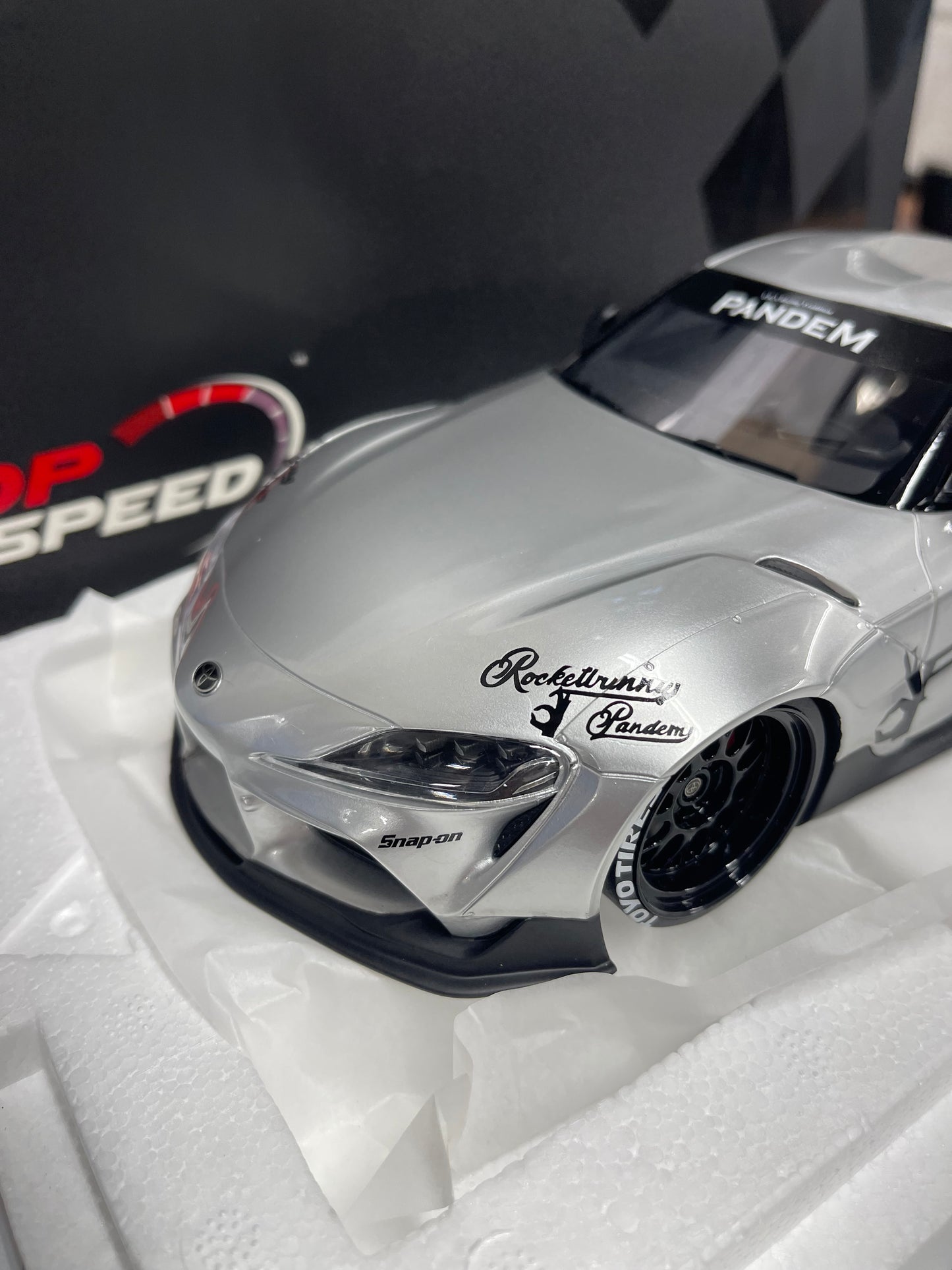 TOP SPEED Toyota GR Supra Pandem V1.0 1:18 Resin NOT Diecast