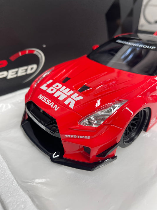 TOP SPEED Nissan 35GT-RR LB Silhouette Infinite Motorsport 1:18 Resin NOT Diecast