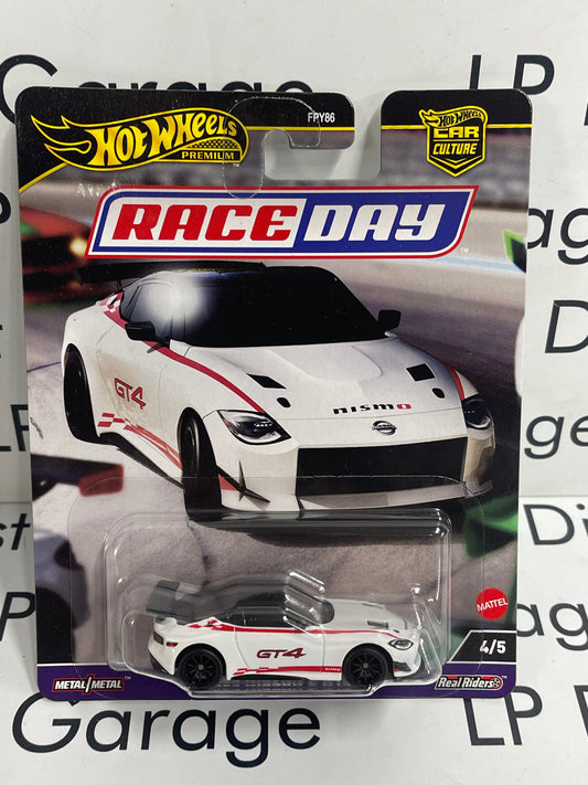 HOT WHEELS 2023 Nissan Z GT4 White Race Day 1:64 Diecast