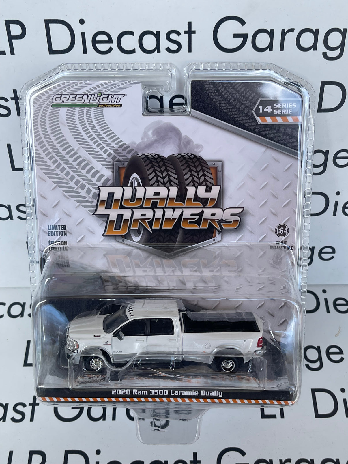 GREENLIGHT 2020 Ram 3500 Laramie White 1:64 Diecast Dually Drivers – LP ...