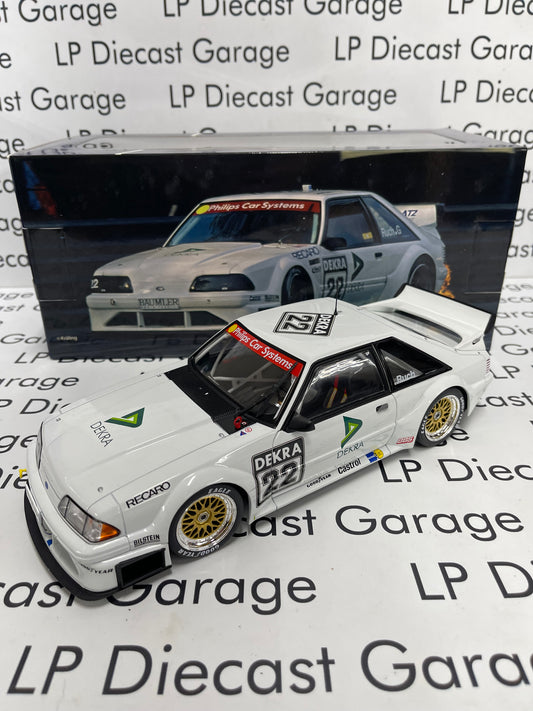 WERK 83 1992 Ford Mustang 5.0 #22 DTM Season 1994 Gerd Ruch White 1:18 Diecast