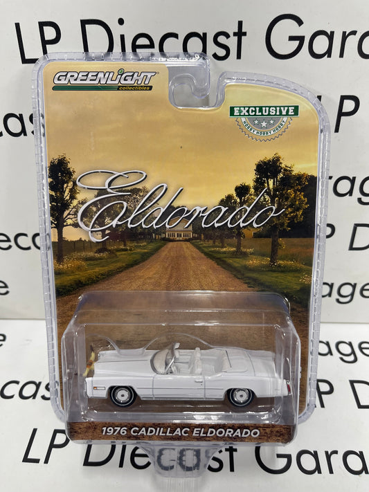 GREENLIGHT 1976 Cadillac Eldorado w/ Horns White Boss Hog 1:64 Diecast Hobby