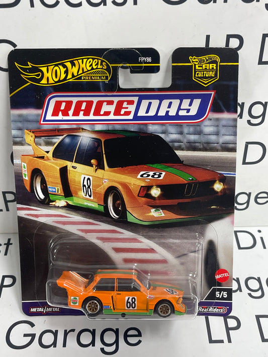 HOT WHEELS BMW 320 Group 5 Orange Race Day 1:64 Diecast