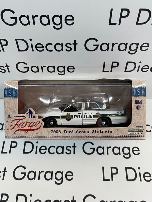 GREENLIGHT 2006 Ford Crown Victoria Fargo TV Show Duluth Police Car 1:43 Diecast