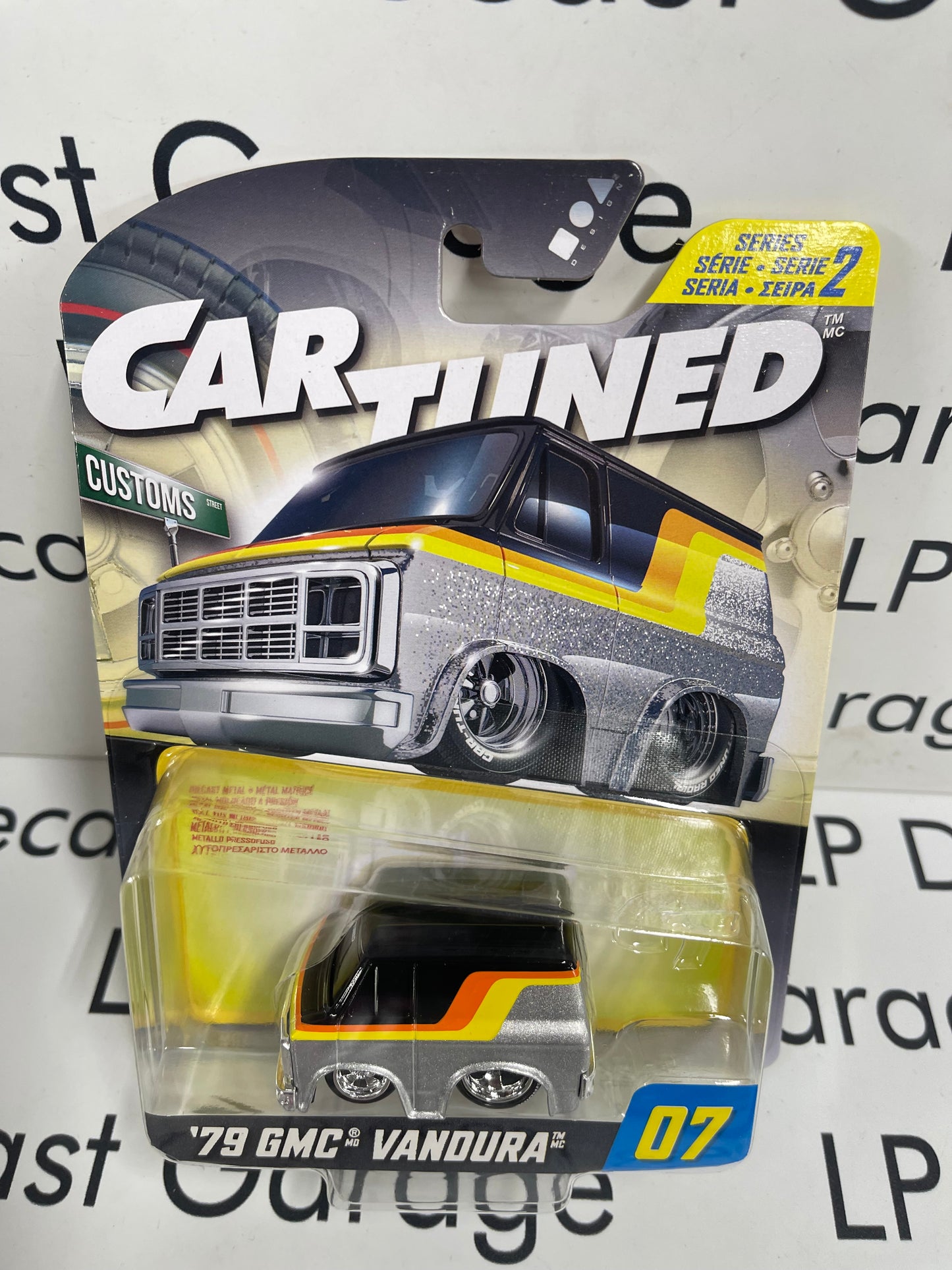 CARTUNED '79 GMC Vandura Silver Series 2 1:64 Diecast