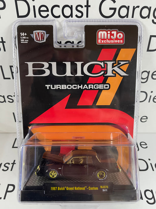 M2 Machines *CHASE* 1987 Buick Grand National Custom MiJo Exclusive 1:64 Diecast