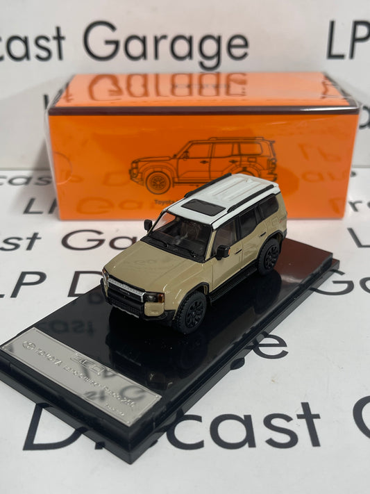 GCD 2024 Toyota Land Cruiser First Edition Tan LHD 1:64 Diecast