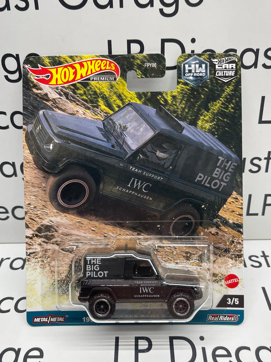 HOT WHEELS 1993 Mercedes-Benz G Class Black The Pilot Pilot Premium 4x4 1:64 Diecast