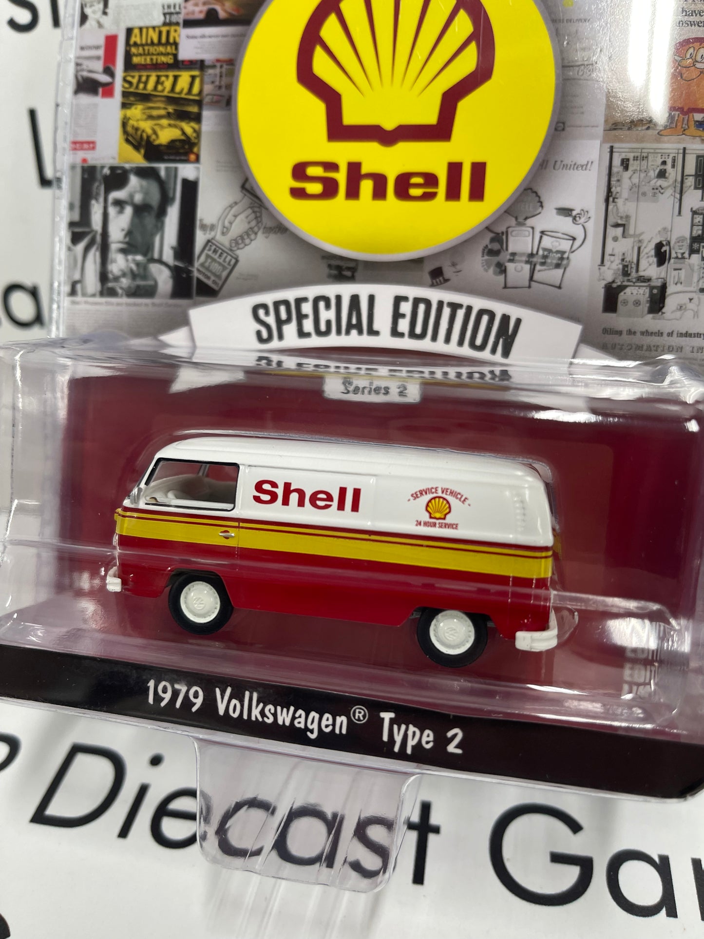 GREENLIGHT 1979 Volkswagen Type 2 Panel Van 1:64 Diecast Shell Special Edition