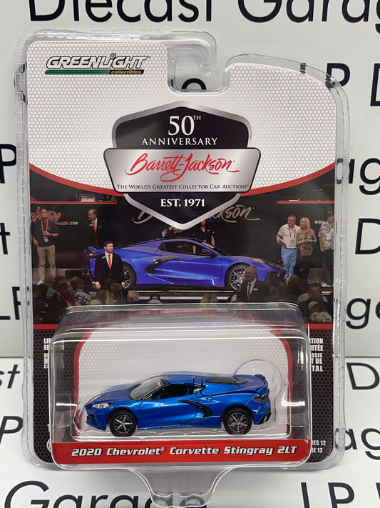 GREENLIGHT Barrett Jackson Series 12 2020 Chevrolet Corvette Stingray 2LT 1:64 Diecast