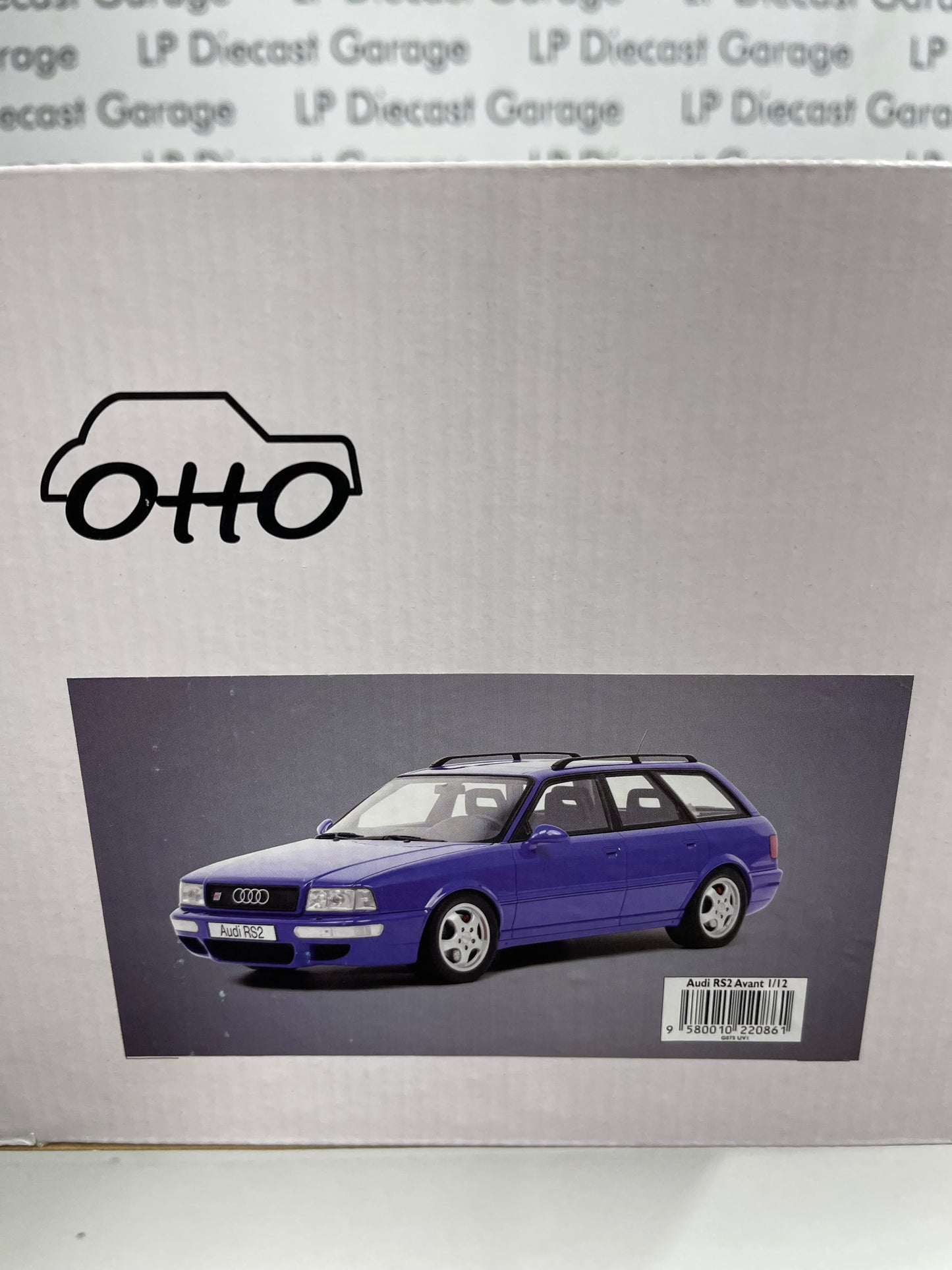 OTTO MOBILE 1994 Audi RS2 Avant Blue 1:12 Scale Resin Model