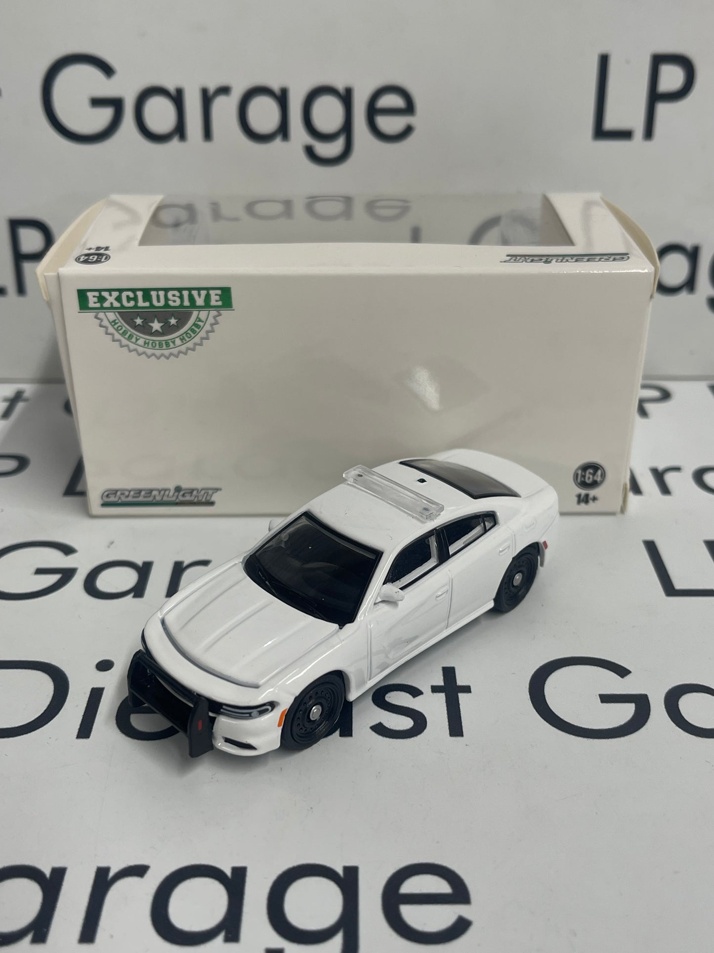 GREENLIGHT 2022 Dodge Charger Police w/Lightbar White 1:64 Diecast Hobby