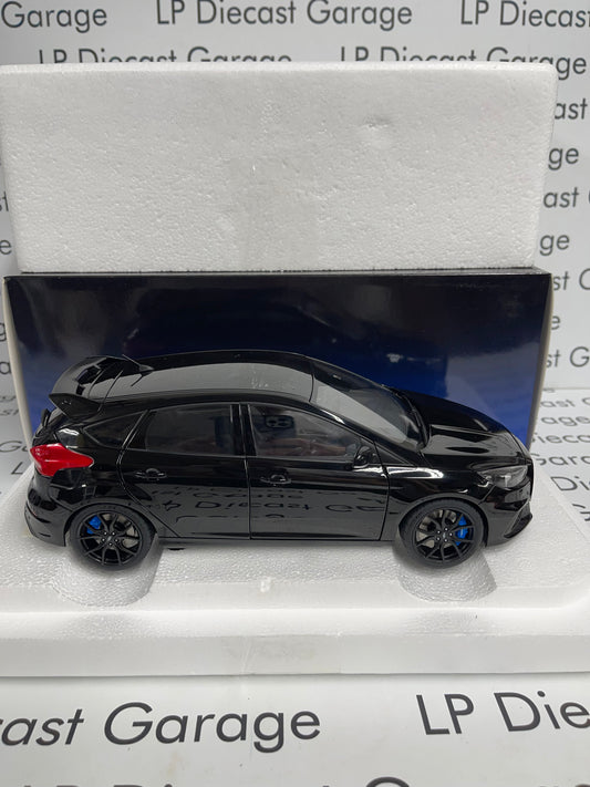 AUTOart 2016 Ford Focus RS Shadow Black 1:18 Diecast Model