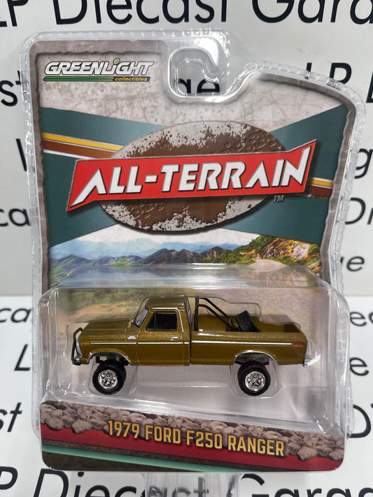 GREENLIGHT 1979 Ford F250 Ranger Gold All Terrain 1:64 Diecast