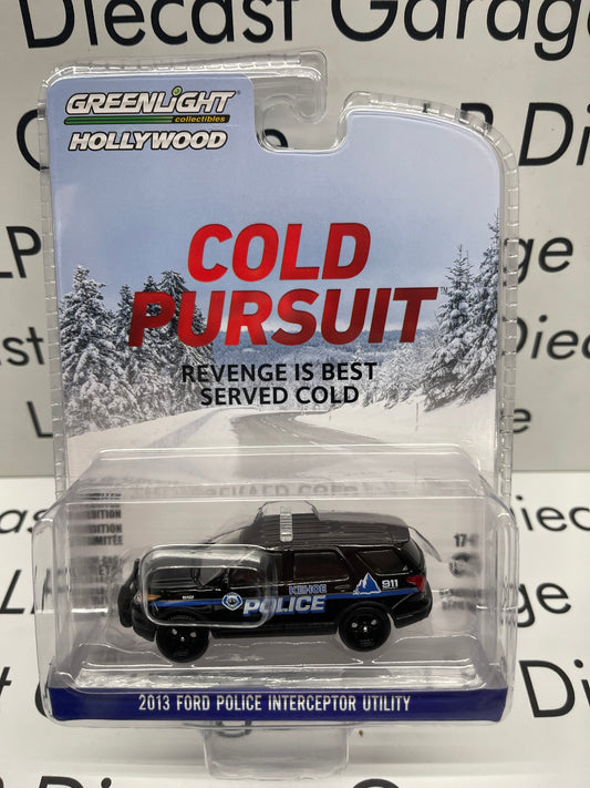 GREENLIGHT 2013 Ford Police Interceptor Utility Kehoe Cold Pursuit Hollywood 1:64 Diecast