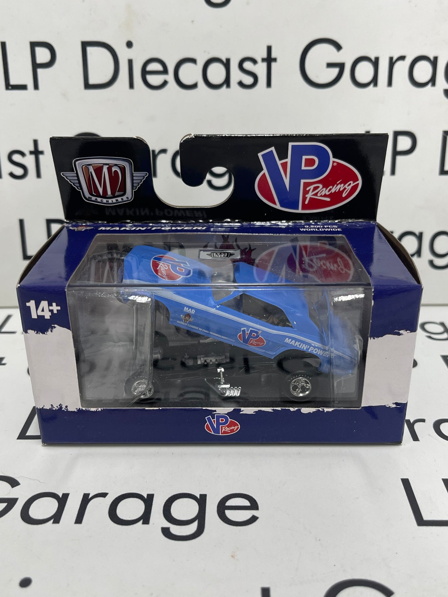 M2 1969 Chevrolet Camaro Z/28 Funny Car VP Racing 1:64 Diecast