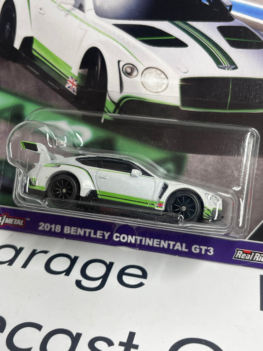 HOT WHEELS 2018 Bentley Continental GT3 Race Day 1:64 Diecast