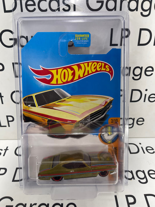 HOT WHEELS Super Treasure Hunt '69 Chevelle SS 396 Muscle Mania 1:64 Diecast