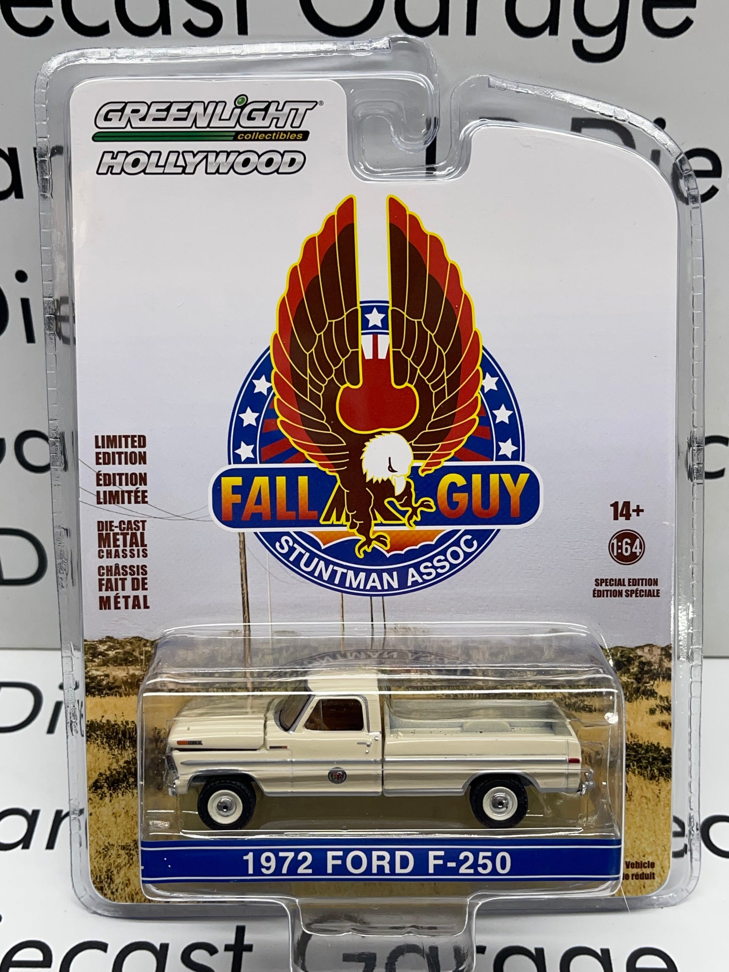 GREENLIGHT 1972 Ford F-250 Truck "Fall Guy Series" 1:64 Diecast