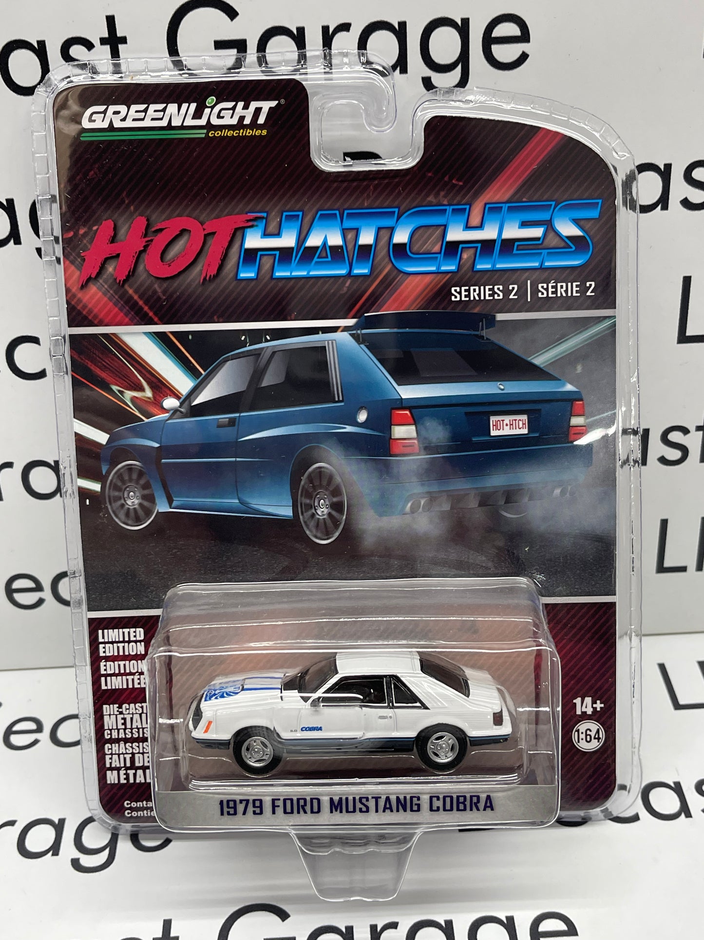 GREENLIGHT 1979 Ford Mustang Cobra "Hot Hatches" 1:64 Diecast