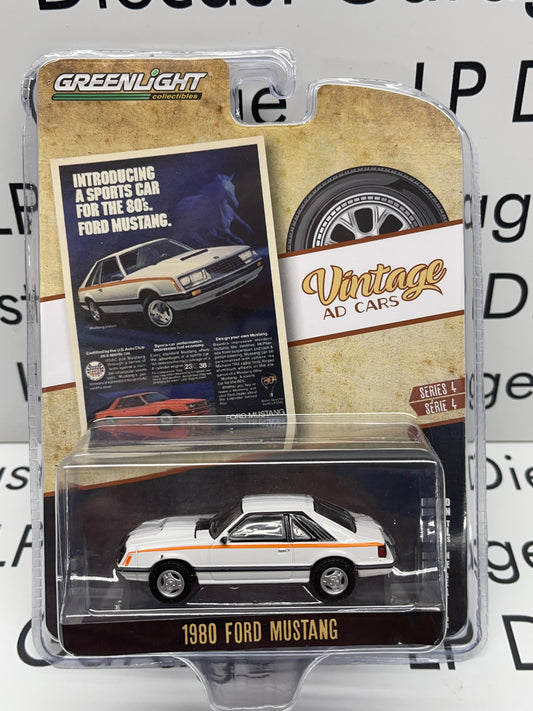 GREENLIGHT 1980 Ford Mustang “Vintage Ad Cars” 1:64 Diecast