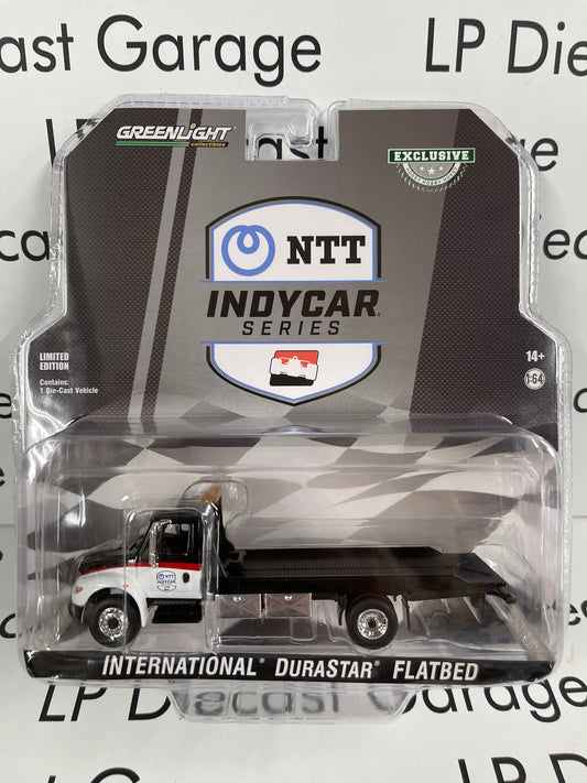 GREENLIGHT  2013 International Durastar Flatbed Rollback Truck NTT Indy Series Hobby Exclusive 30440 1:64 Diecast